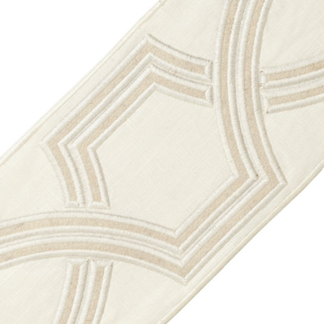 BORDERS/TAPES - 5" OGEE EMBROIDERED BORDER - 21