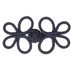 ROSETTES/TUFTS/FROGS - HARBOUR CROWN KNOT FROG - 09