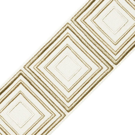 BORDERS/TAPES - 2.75" MATILDE EMBROIDERED BORDER - 02
